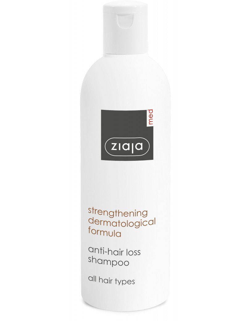 Soms aankleden leeftijd Anti-haaruitval shampoo Ziaja: versterkend, voedend