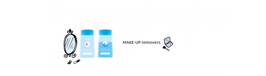 Make-up reiniging and removers products: gels, toners